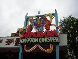 Escape from krypton (originally superman: Superman Krypton Coaster Coasterpedia The Roller Coaster And Flat Ride Wiki