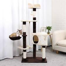 H139cm Kedi Tirmanma Agaci Oyuncak Kinamak Atlama Oyuncak Merdiven Ile Tirmalama Kati Ahsap Kedi Tirmanma Cerceve Kedi Pet Mobilya H Mobilya Ve Kedi Tirnakliklari Aliexpress