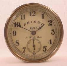 Antique Frisco Car Clock By The P W C Co Car Clock Clock Antiques