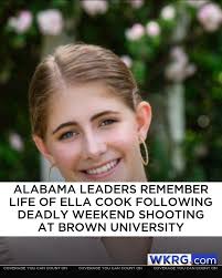 Alabama leaders reacted Monday to the life of Ella Cook, a native of  Mountain Brook:  https://www.wkrg.com/alabama-news/alabama-leaders-remember-life-of-ella-cook-following-deadly-weekend-shooting-at-brown-university/?utm_medium=social&utm_source  ...