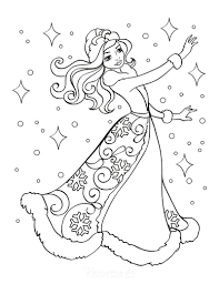 A beautiful and elegant princess, riding her white horse, in the center of a mandala compose of roses. 61 Princess Coloring Pages Free Printables For Kids Adults