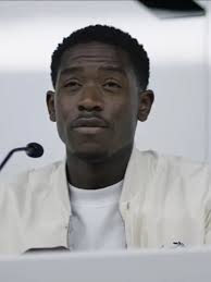 F1 2025 Damson Idris White Bomber Jacket