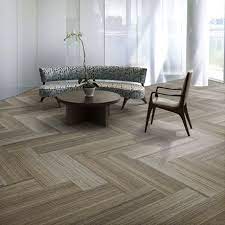 Carpet, laminate flooring, vinyl flooring, tiles, wood flooring. Herringbone Installation Looks Like Wood But Really It S Fluffy Carpet Carpet Tiles Carpet Tiles Design Carpet Design