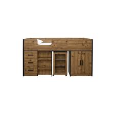 Choose a secluded cabin rental in walnut grove and breathe in the fresh air, or perhaps a rustic cabin by the water is the dream. Lpd Furniture Rocco Single 3 0 2 Door 3 Drawer Cabin Bed Walnut Leader Furniture