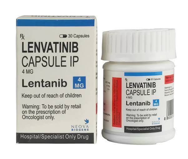 Lentanib Lenvatinib 4mg Capsules - Neova Biogene