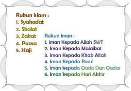Pertama, ada iman kepada allah swt. Makna Rukun Iman Dan Rukun Islam Di Dalam Al Qur An