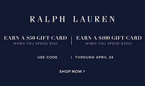 Ralphlauren gift card generator is a place where you can get the list of free ralphlauren redeem code of value $5, $10, $25, $50 and $100 etc. 50 Off Coupon At Ralph Lauren Edealo