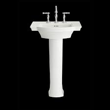 estate pedestal sink 4 inch center
