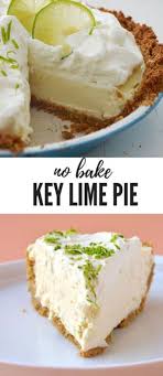 No Backe Key Lime Pie In 2020 Key Lime Pie Easy Key Lime Pie Recipe No Bake Vegan Key Lime Pie Recipe