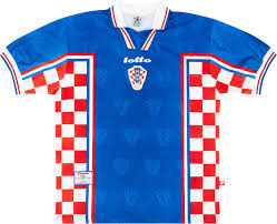 The distinct red and white squares of the croatian national team have graced many tournaments since 1990, making croatia football shirts among the most recognisable in world football. 1998 01 Croatia Away Shirt Very Good L Classic Retro Vintage Football Shirts