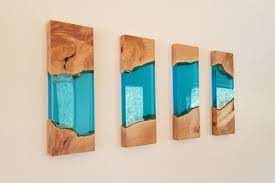 Sold Segmented Wood And Epoxy Wall Mount Epoxy Table Wall Etsy Resin Wall Art Resin Crafts Epoxy Resin Wood
