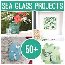 50 Plus Diy Sea Glass Crafts And Projects There S Plenty Of Sea Glass To Be Found Around Here D Glass Crafts Sea Glass Crafts Sea Glass