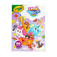 Today we have a load of abstract coloring pages to print and color your heart out! Crayola 96pg Uni Creatures Coloring Book With Sticker Sheet Target
