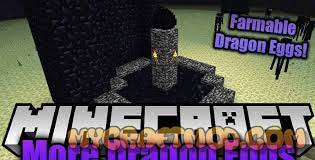 Minecraft More Dragon Eggs Mod 1 16 1 Mycraftmod Dragon Egg Dragon Minecraft