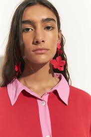 Caravanas party flor