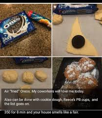 Air Fried Oreos Foodhacks Yummy Food Snacks Yummy Food Dessert