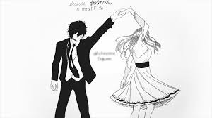 Black And White People Holding Hands Drawing Hand Drawn Dancing Couples Chrometraum 1 Speed Drawing Drawing People Anime Drawings Drawings