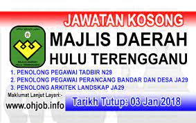 Wilayah persekutuan kuala lumpur kl, bangsar, damansara, ttdi, sri hartamas, mont kiara bukit tunku, keramat, wangsa maju, setiawangsa, setapak, gombak, jalan klang lama, cheras, kepong, keramat. Jawatan Kosong Mdht Majlis Daerah Hulu Terengganu 03 Januari 2018 Jawatan Kosong Kerajaan Swasta Terkini Malaysia 2021 2022