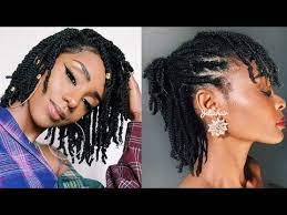 Mini Twists Styles On Natural Hair No Weave Added Youtube Natural Hair Twists Natural Hair Braids Mini Twists Natural Hair