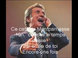 Encore Une Fois Gilbert Becaud Chanteurs Francais Chansons Francaises Chanson