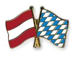 Fc bayern münchen fahne navy logo flagge neu 2020 fahne 100 x 150 cm original ware + ösen service. Freundschaftspins Osterreich Bayern Flaggen Und Fahnen