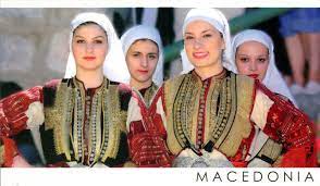 I've been to macedonia and other balkan states several times and i can legitimely say that i haven't seen anyone look like the generic image you first posted. Macedonian Folk Costumes Macedonian Cuisine