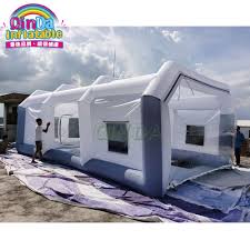 Customized Size Durable Portable Car Garage Paint Booths Inflatable Portable Spray Booth Tent 10 Off