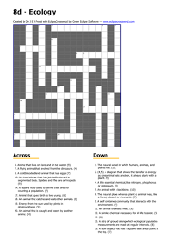Biology ecology crossword puzzle answer key doc pdf. Ecology Crossword Teaching Resources