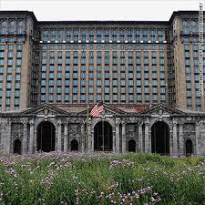 The abandoned detroit public schools book depository sits on 2230 dalzelle street, quiet yet screaming with questions. Ford To Remake Detroit S Most Famous Ruin
