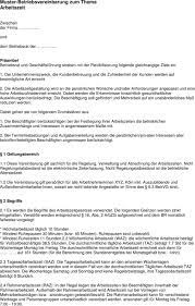 Muster sozialplan transfergesellschaft pdf karent / die vereinbarung von altersteilzeit erfolgt freiwillig zwischen arbeitgeber und arbeitnehmer. Muster Betriebsvereinbarung Zum Thema Arbeitszeit Pdf Kostenfreier Download