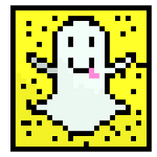 Snapchat logo | Pixel Art Maker