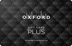 Gifts cards cannot be purchased online or over the telephone. Buy Oxford Gift Card Plus Gift Cards Receive Up To 1 00 Cash Back