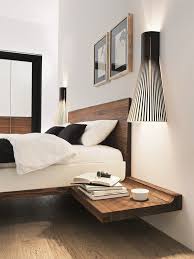 Space Saving Ideas For The Bedroom Get A Wall Mounted Nightstand Bedroom Interior Modern Bedroom Design Remodel Bedroom