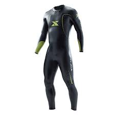 Xterra Wetsuits Mens Vortex Triathlon Wetsuit Full Body Neoprene Wet Suit 5mm Thickness Medium Designed For Open Water Swimming Ironman