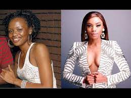 Bonang matheba early life bonang's family moved to johannesburg when she was still a child. Top 10 Sa Female Celebrities Before And After Fame Bonang Minenhle Youtube