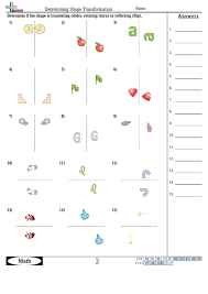 Transcription and translation worksheet answer key biology as well. Determining Shape Transformation Worksheet With Answer Key Printable Pdf Download