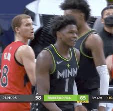 Anthony devante edwards (born august 5, 2001) is an american professional basketball player for the minnesota timberwolves of the national basketball association (nba). Anthony Edwards Poster Reaction Gifs Get The Best Gif On Giphy