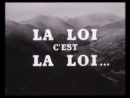 Résultat de recherche d'images pour "gif de funès la loi c'est la loi !"