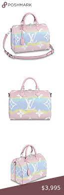 Louis Vuitton Escale Speedy 30 Pastel Pastel Pink Louis Vuitton Louis Vuitton Pink Bags