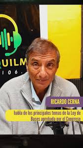RICARDO CERNA HABLA DE LOS PRINCIPALES TEMAS DE LA LEY DE BASES APROBADA  POR EL CONGRESO, El doctor Ricardo Cerna, profesor, especialista en temas  económicos, habla sobre algunos de los principales ...