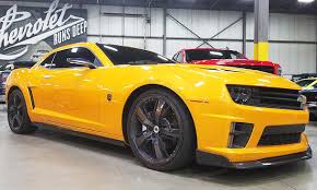 Bumblebee is a fictional robot superhero in the many continuities in the transformers franchise. Chevrolet Camaro Bumblebee Transformers Auktion Autozeitung De