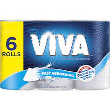 Paper towels to the rescue! Viva Paper Towel 6 Pack Big W