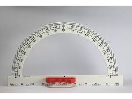 Winkelmesser 180 Kunststoff Weiss 50 Cm Winkelmesser Wandtafel Zeichengerate Mathematik Erstling Schulbedarf L Winkelmesser Zeichengerat Lehrmittel