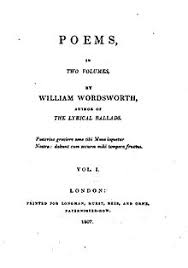 One of wordsworth's most famous poems, 'i wandered lonely as a cloud' (as it should properly be known; I Wandered Lonely As A Cloud Wikipedia