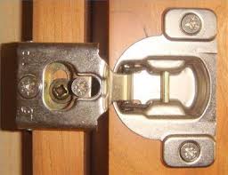 Use the screwdriver to loosen the mounting screws in the cabinet door, reposition the door and then tighten the screws. How To Adjust Cabinet Door Hinges Hunker Kitchen Cabinets Door Hinges Kitchen Hinges Cabinet Doors