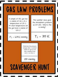 Get Your Students Engaged By Completing These 20 Gas Law Problems The Scavenger Hunt Gets Your Stude Gas Laws Chemistry Teaching Chemistry Chemistry Classroom