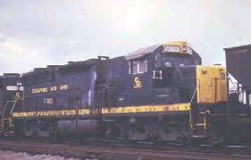 Image result for Federal Yellow 1956 Chesapeake and Ohio Railroad