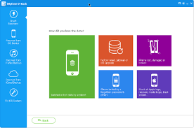 برنامج Imyfone D Back لاسترجاع الملفات المحذوفة للايفون Iphone Information Data Recovery Messages