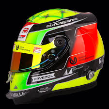 There was never a plan b for the son of corinna and michael schumacher, born on 22 march 1999. Helmets Mick Schumacher 2019 Alfa Romeo Helmet Racedepartment