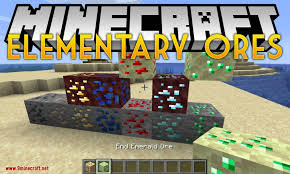Elementary Ores Mod 1 14 4 Miinecraft Org In 2020 Minecraft Mods Mod Minecraft